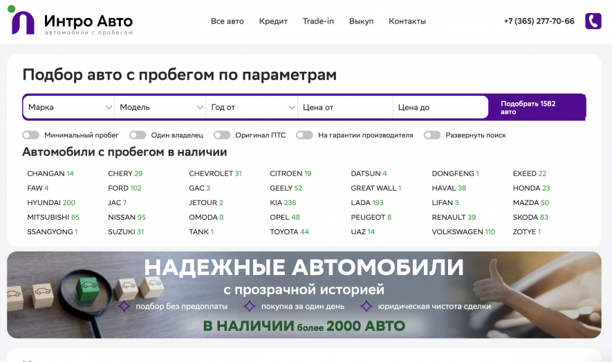 Автосалон Интро Авто Отзывы